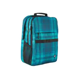 HP Campus XL Tartan Plaid Backpack (7J594AA)_3